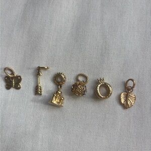 Pandora Shine Collection Charm Set of Six. Featuring Disney Aladdin